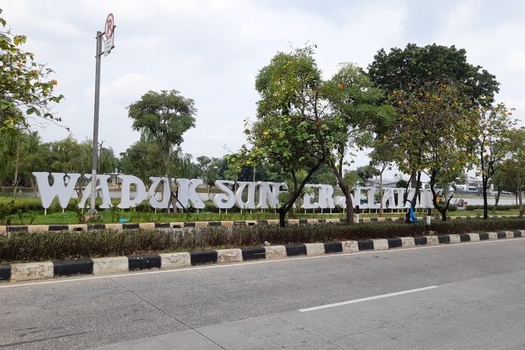 Waduk Sunter Selatan di Jakarta Utara.