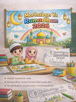 Poster Ramadhan Anak SD: Cerita, Edukatif, dan Penuh Warna.