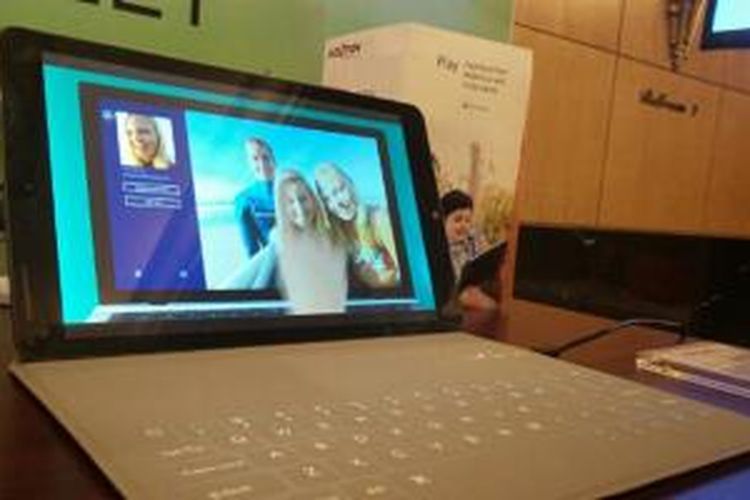 Tablet Windows 8.1 besutan produsen dalam negeri Advan, Vanbook.