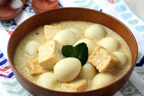 Resep Opor Telur Tahu, Gurih walau Dimasak Tanpa Santan