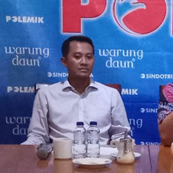 Kedua dari kiri: Sekretaris Jenderal (Sekjen) DPP Perindo Ahmad Rofiq dalam diskusi di bilangan Cikini, Jakarta Pusat, Sabtu (20/5/2017).