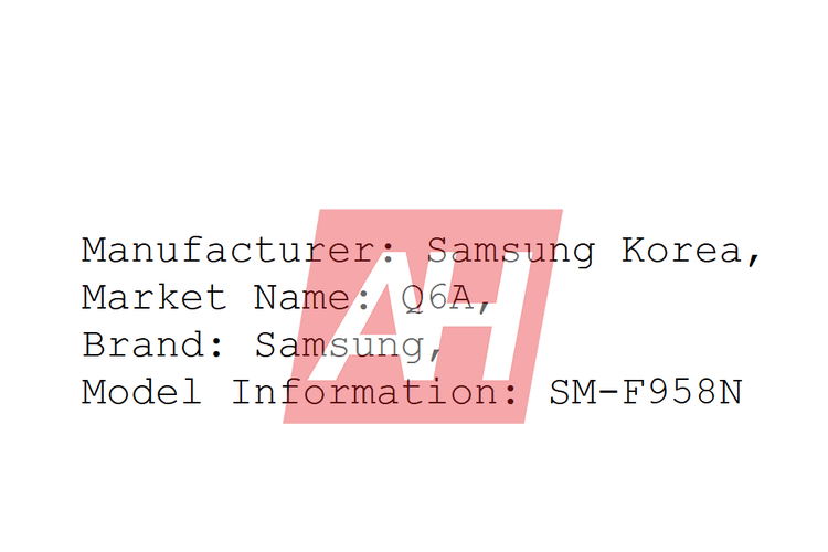 Nomor model SM-F958N diyakini merujuk pada ponsel lipat Samsung Galaxy Z Fold 6 Ultra