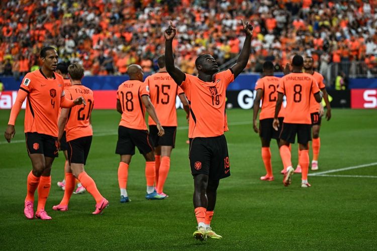 Hasil HT Belanda Vs Swedia 2-0: Brian Brobbey Borong Dua Gol 