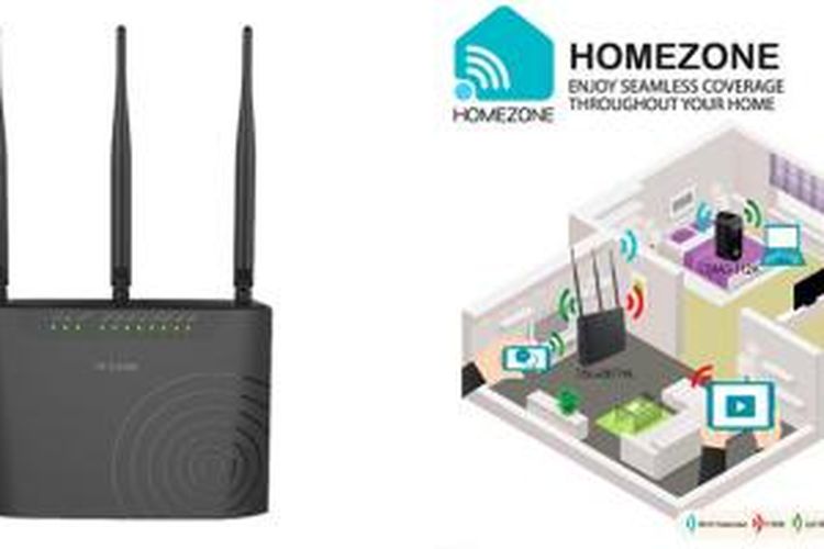 D-Link, DSL-2877AL Dual Band Wireless Wouter menjanjikan koneksi internet berkesinambungan dengan teknologi HomeZone dan Triple WAN