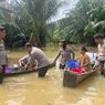 Puluhan Rumah di Kampar Terendam Banjir, Warga Mengungsi 