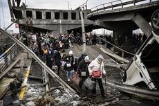 Ukraina Tolak Tawaran Koridor Evakuasi Rusia karena Warga Diarahkan ke Rusia dan Belarus