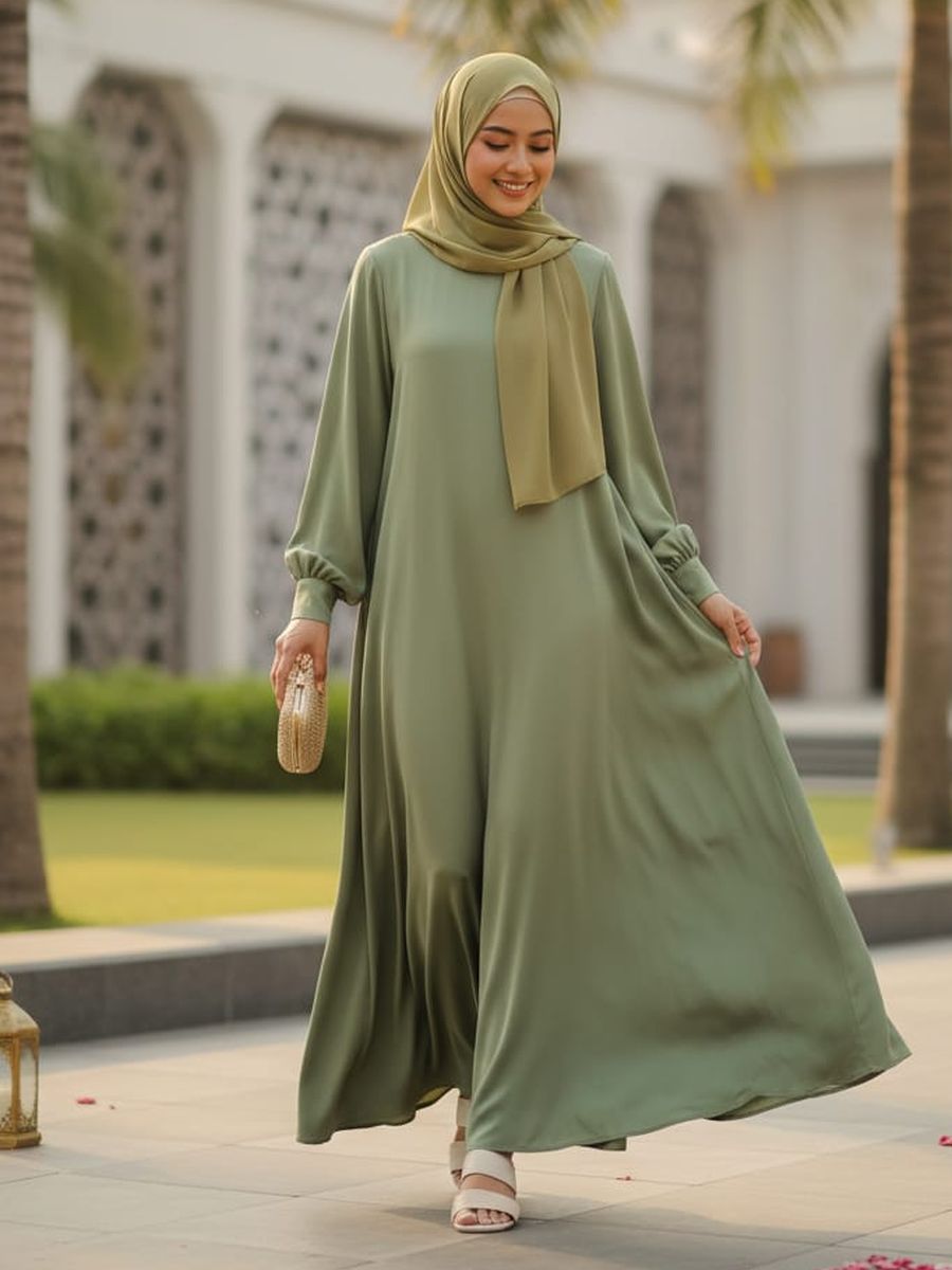 Dress A line minimalis