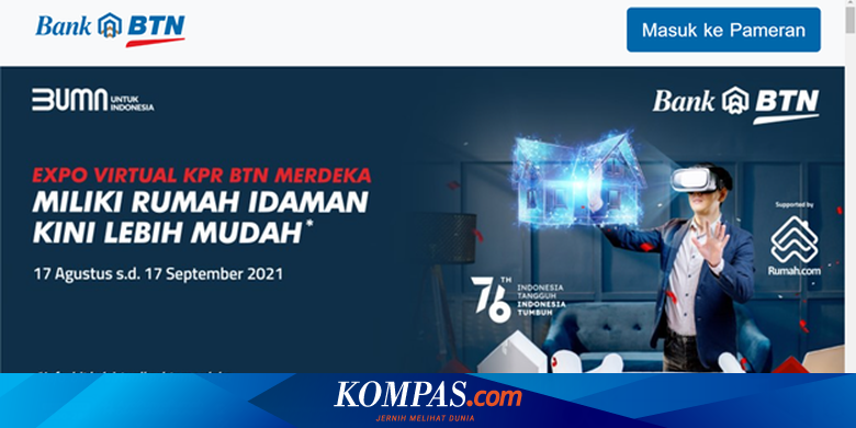 Rumah.com Ditunjuk Jadi Penyedia Teknologi Expo Virtual BTN - Vimarsana News