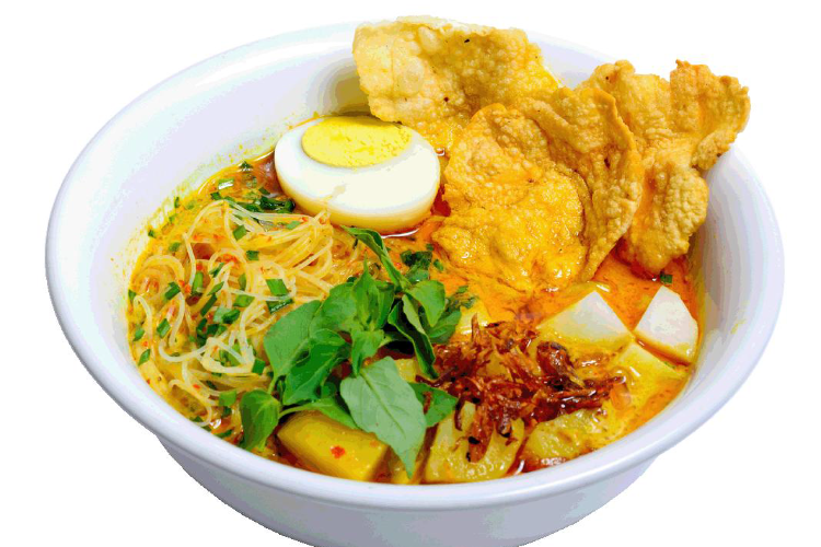 Laksa betawi di  Soto Betawi Haji Maruf