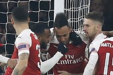 Arsenal Vs Rennes, Aubameyang Pimpin The Gunners ke 8 Besar