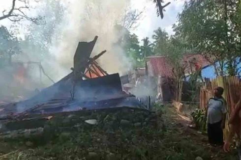 2 Rumah Warga di Maluku Tengah Terbakar akibat Bocah Bermain Korek Api