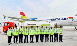 Perdana! Pelita Air Terbang Gunakan Minyak Jelantah Pertamina