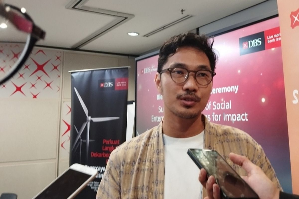 Abyatar dalam acara group interview yang diadakan Bank DBS pada Selasa (24/6/2025).