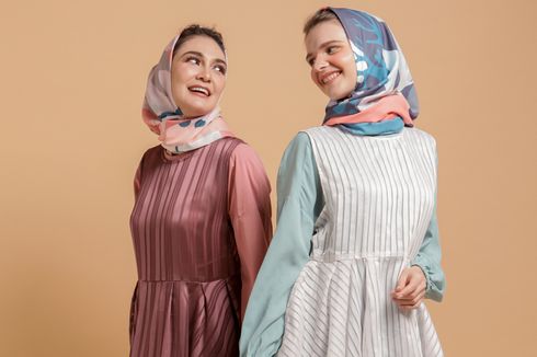 Lini Fesyen Luna Maya Rilis Koleksi Busana Ramadhan