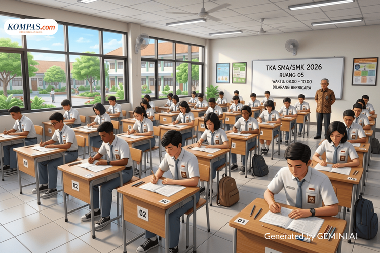 Kisi-Kisi TKA SMA 2026 Lengkap, Semua Mata Pelajaran Wajib dan Pilihan