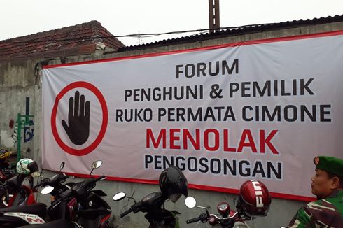 Pemkot Tangerang: Pengosongan Ruko Permata Cimone Saran dari Kepolisian