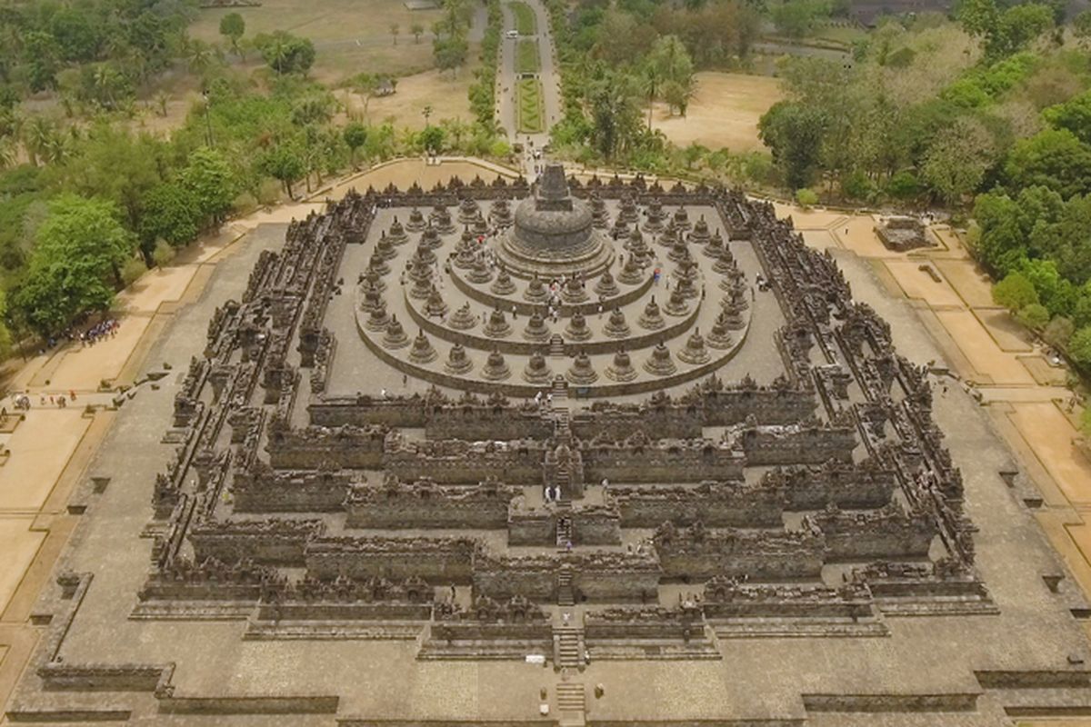 Candi Borobudur.