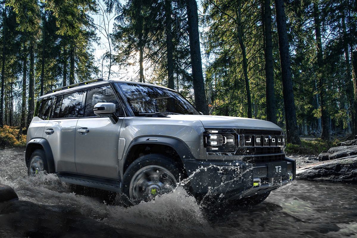 Jetour T2 bakal jadi salah satu model baru yang meluncur di Shanghai Auto Show 2025