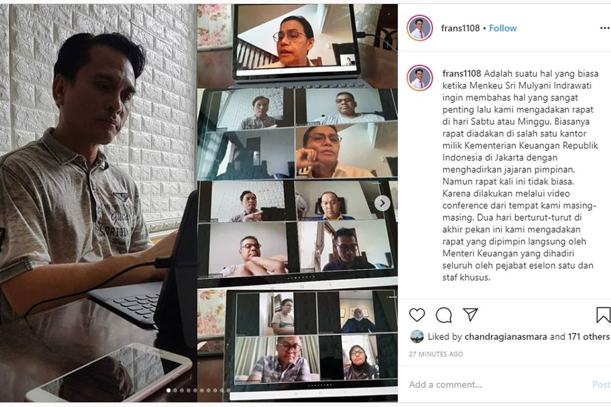 Instagram Nufransa Wirasakti