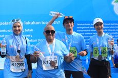 Sederet Atlet dan Artis Peserta Jakarta Marathon 2023 Ini Buktikan Langsung Kesegaran Le Minerale