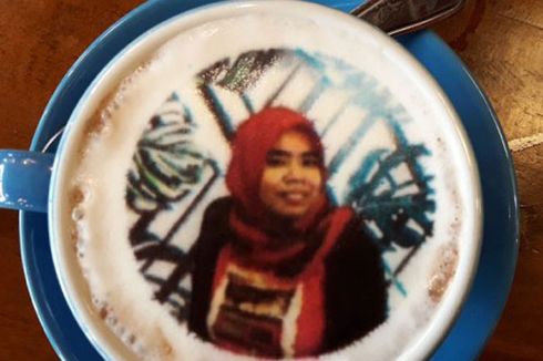 Pertama di Medan, Restoran Ini Tampilkan Foto Pelanggan di Minuman