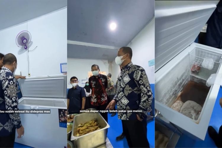 Bupati Pringsewu Sidak Dapur MBG, Temukan Freezer 
