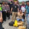 Anjing Pelacak Turut Dikerahkan Tangkap Pelaku Penyelundup Ganja 25 Kg dari Aceh ke Pekanbaru