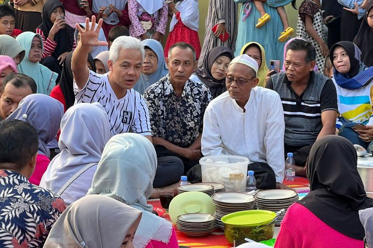 Ganjar Pranowo kunjungi Desa Tanjunganom