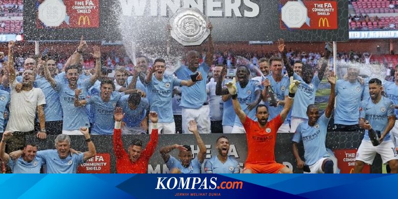 Kalahkan Chelsea Man City Juara Community Shield 2018