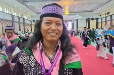 Baharuddin, Jemaah Haji Gondrong Asal Papua, Bernazar Cukur Botak di Tanah Suci