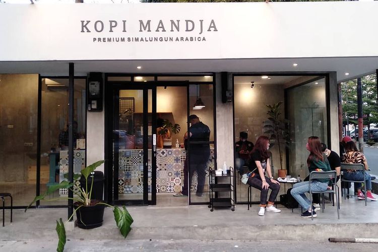 Kopi Mandja Bandung. 