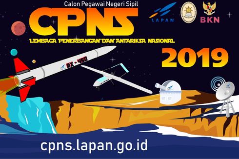 Seleksi CPNS 2019, LAPAN Buka Formasi untuk Jenjang DIV, S1, dan S2