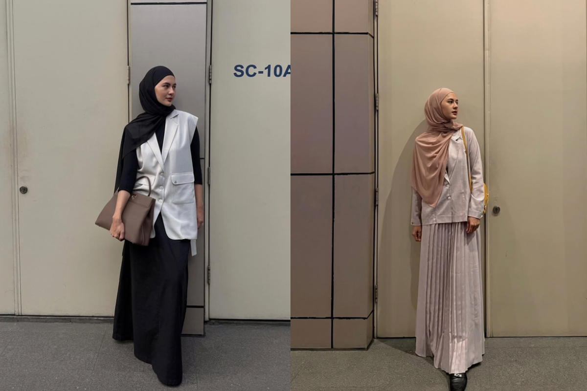 Gaya Modest Paula Verhoeven, Elegan dan Stylish dalam Balutan Hijab