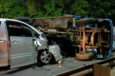 Alphard Tabrak Truk, Contoh Bahaya Berkendara di Jam Istirahat Tubuh