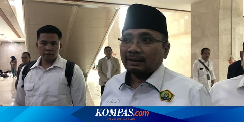 Tak Persoalkan Muktamar PKB Tandingan, Yaqut: Pengesahannya di Kemenkumham