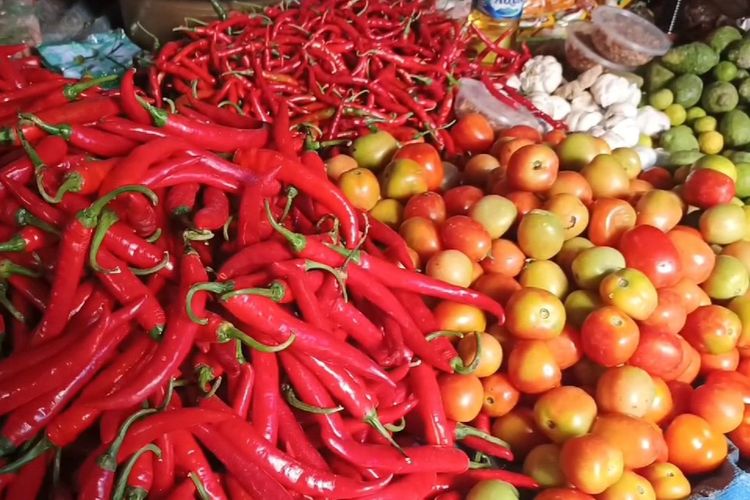 Harga Cabai Rawit di Pasar Mamuju Meroket, Kini Tembus Rp 120.000 per Kg
