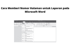 Cara Memberi Nomor Halaman untuk Laporan pada Microsoft Word