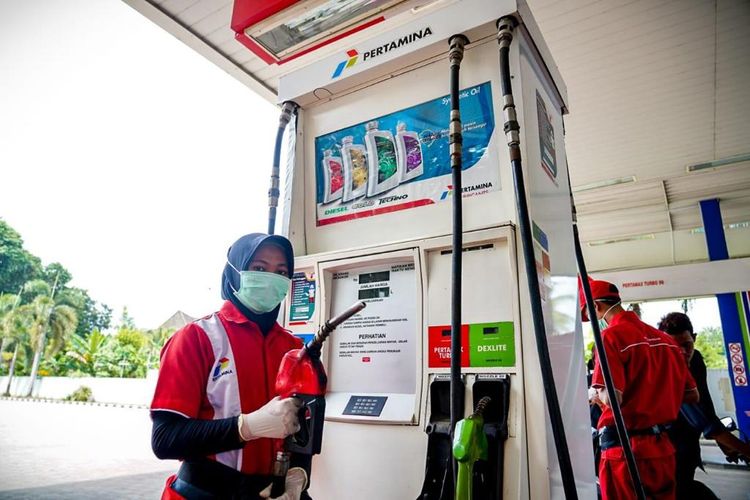 Ilustrasi SPBU Pertamina