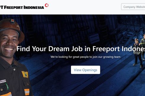 Freeport Buka Magang Mahasiswa D4, S1, dan S2 dari 27 Jurusan