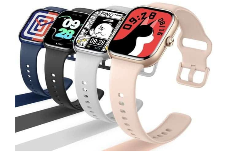 Redmi Watch Move hadir dengan empat opsi varian warna, yaitu Silver Sprint, Black Drift, Blue Blaze, dan Gold Rush. 