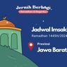 Jadwal Imsak dan Buka Puasa Kabupaten/Kota di Jawa Barat, 14 Maret 2024