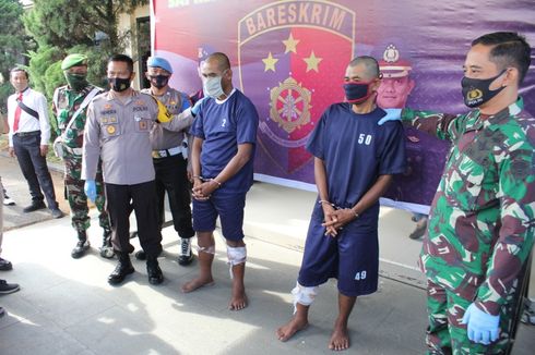 Ratusan Kali Merampok, 2 Orang Berseragam TNI Ditangkap di Bandung