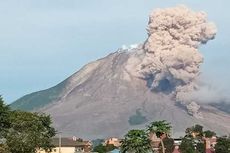 Gunung Sinabung Kembali Erupsi, Tinggi Kolom Abu hingga 3.460 MDPL