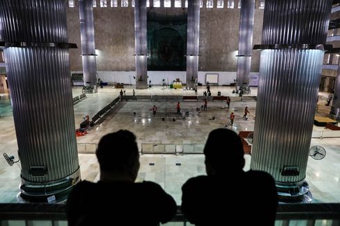 Masjid Istiqlal Tak Gelar Shalat Jumat, Tutup hingga 19 April