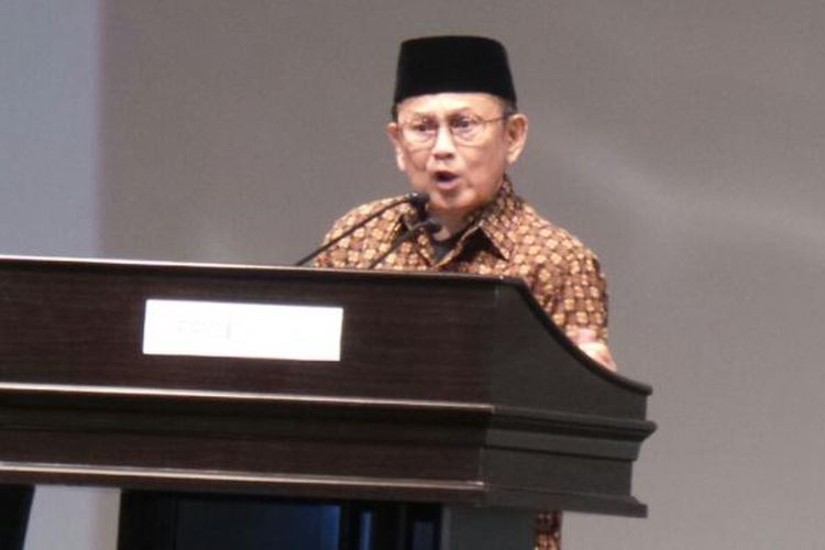 Presiden ketiga RI, BJ Habibie