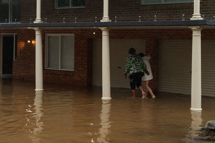 Banjir di Sydney Australia.