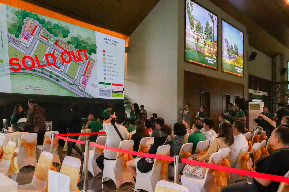 Nilai penjualan yang tercetak sebesar Rp 220 miliar dari ruko dan hunian terbaru di Summarecon Bogor dalam hitungan jam.
