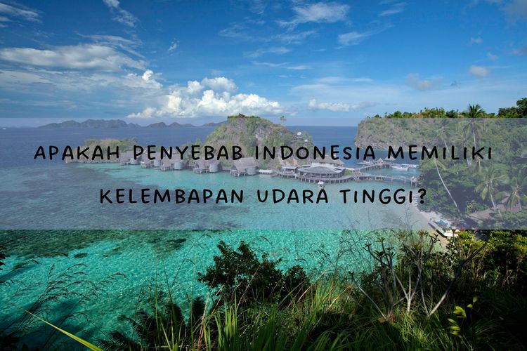 Apakah penyebab Indonesia memiliki kelembapan udara tinggi? Salah satu penyebabnya, yakni karena Indonesia terletak di garis khatulistiwa.