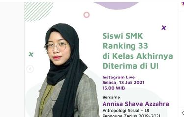 Cerita Siswi SMK Ranking Ke-33 di Kelas yang Lolos Masuk UI ...