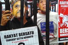 Demo di Depan KPK, Massa Pendukung Jokowi Minta Novanto-Riza Ditindak